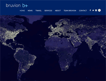 Tablet Screenshot of bruviontravel.com